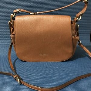 NWOT Calvin Klein Leather Bag